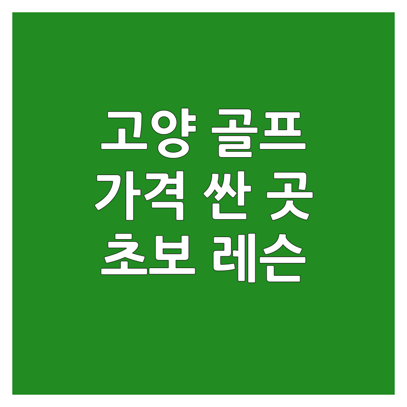 경기 고양시 골프클럽 저렴한 곳 가격싼 곳 업체 추천 | 골프연습장 비용 가격 잘하는 곳 | 실외골프연습장 인도어골프연습장 퍼블릭골프장 | 회원제골프장 군골프장 예약 쉬운 곳 | 초보 골퍼 레슨 후기 솔직한 경험담