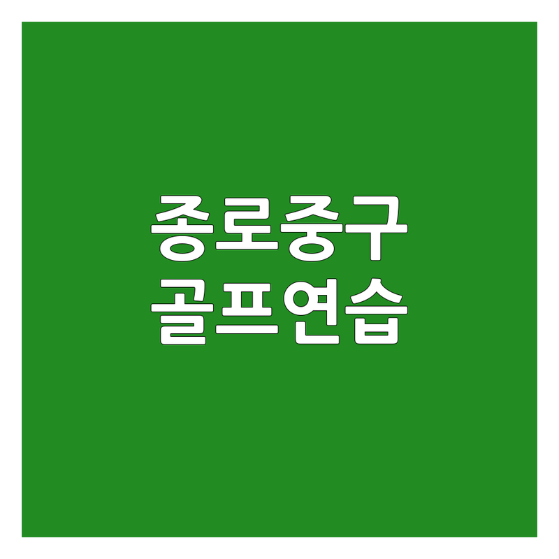 서울 종로 중구 실내골프연습장 추천 | 골프레슨 가격 싼곳 잘하는곳 | 초보 입문 가성비 연습장 | QED GDR 트랙맨 | 주차 편한 곳